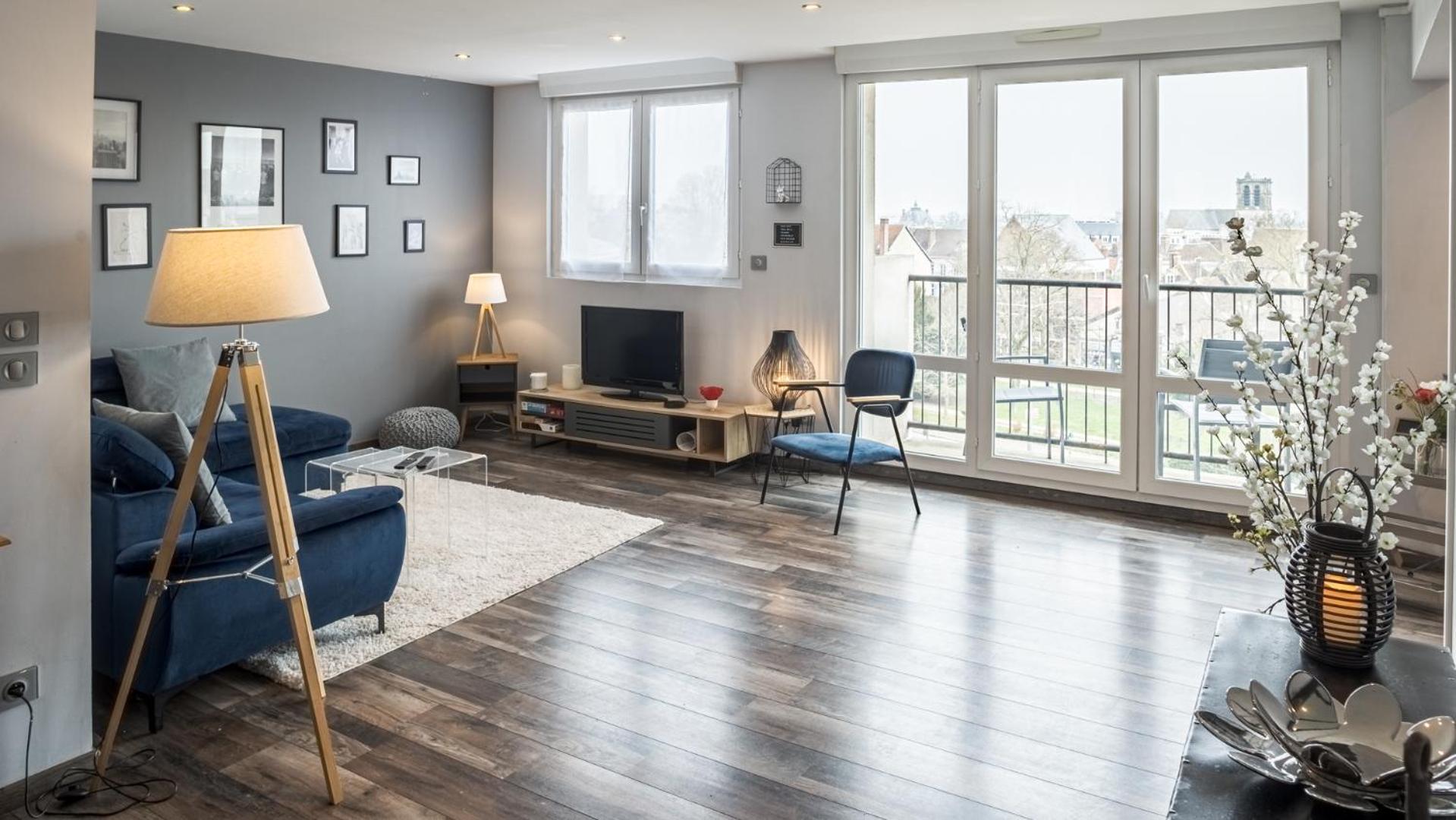 Le Balcon Troyen - Proche Hypercentre - 4 Pers. Apartment Troyes Ngoại thất bức ảnh
