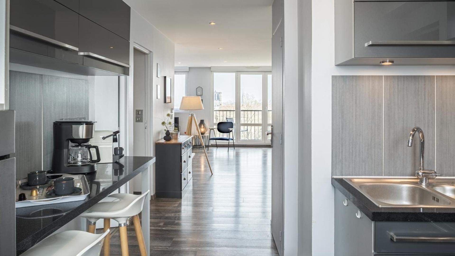 Le Balcon Troyen - Proche Hypercentre - 4 Pers. Apartment Troyes Ngoại thất bức ảnh